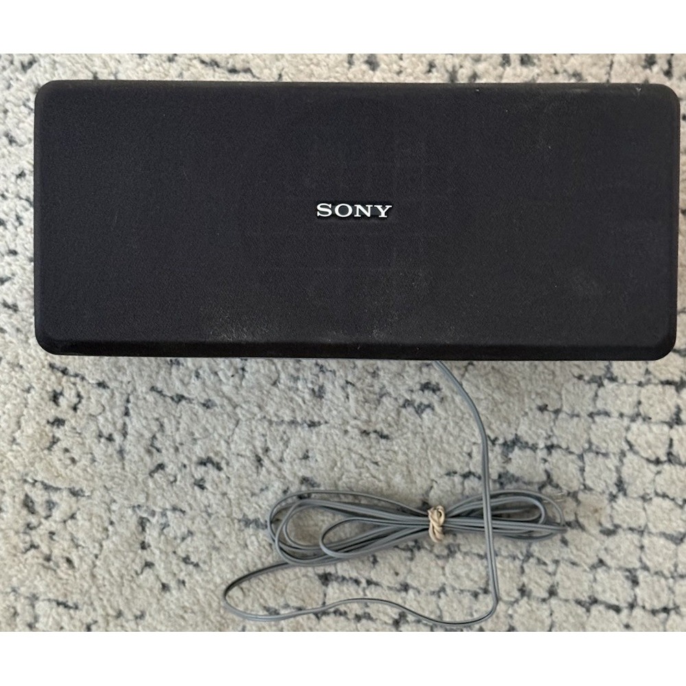 SONY SURROUND SOUND CENTER SPEAKER MODEL SS-CN115D GREY TESTED & SONY SS SR-115
